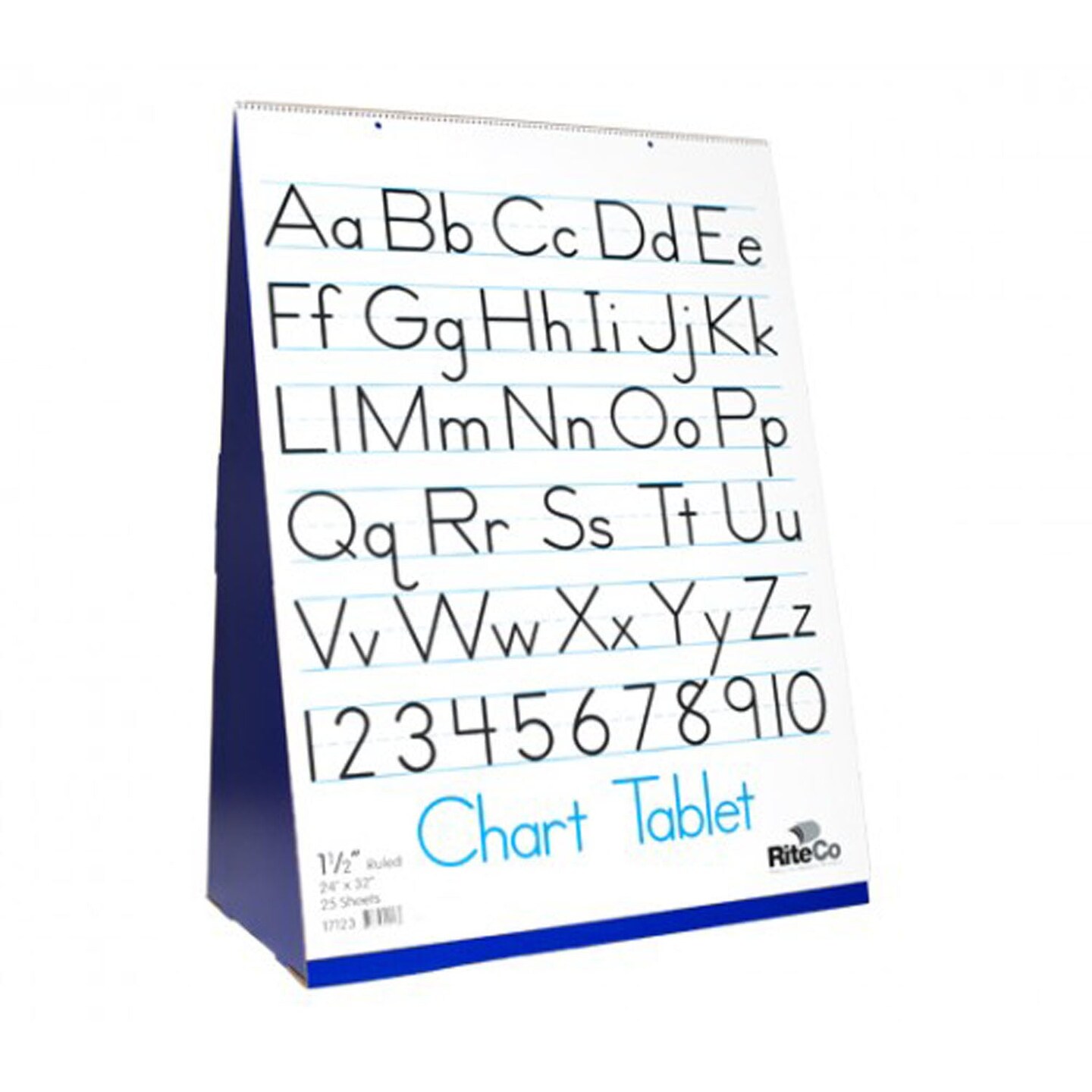Spiral-Bound Flip Chart Stand, 33&#x22; Height, 24&#x22; Width, 14&#x22; Length