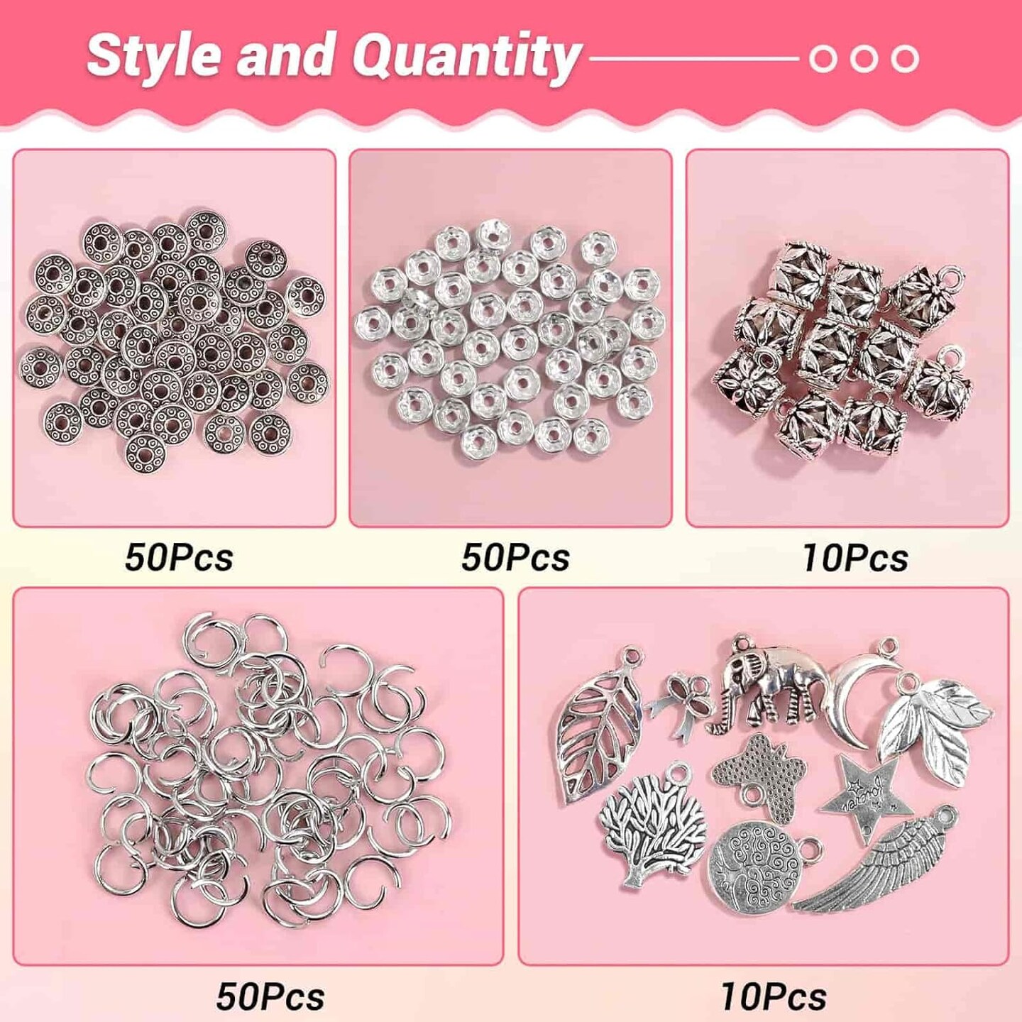 473Pcs Stone Jewelry Making Kit Crystal Stone Bracelet Making Kit for Adults, Crystal Natural Stone Healing Beads for Jewelry Making, Bracelet Making