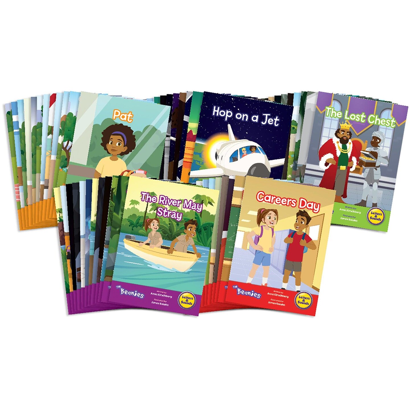 Letters &#x26; Sounds The Beanies Boxed Set, Set of 60