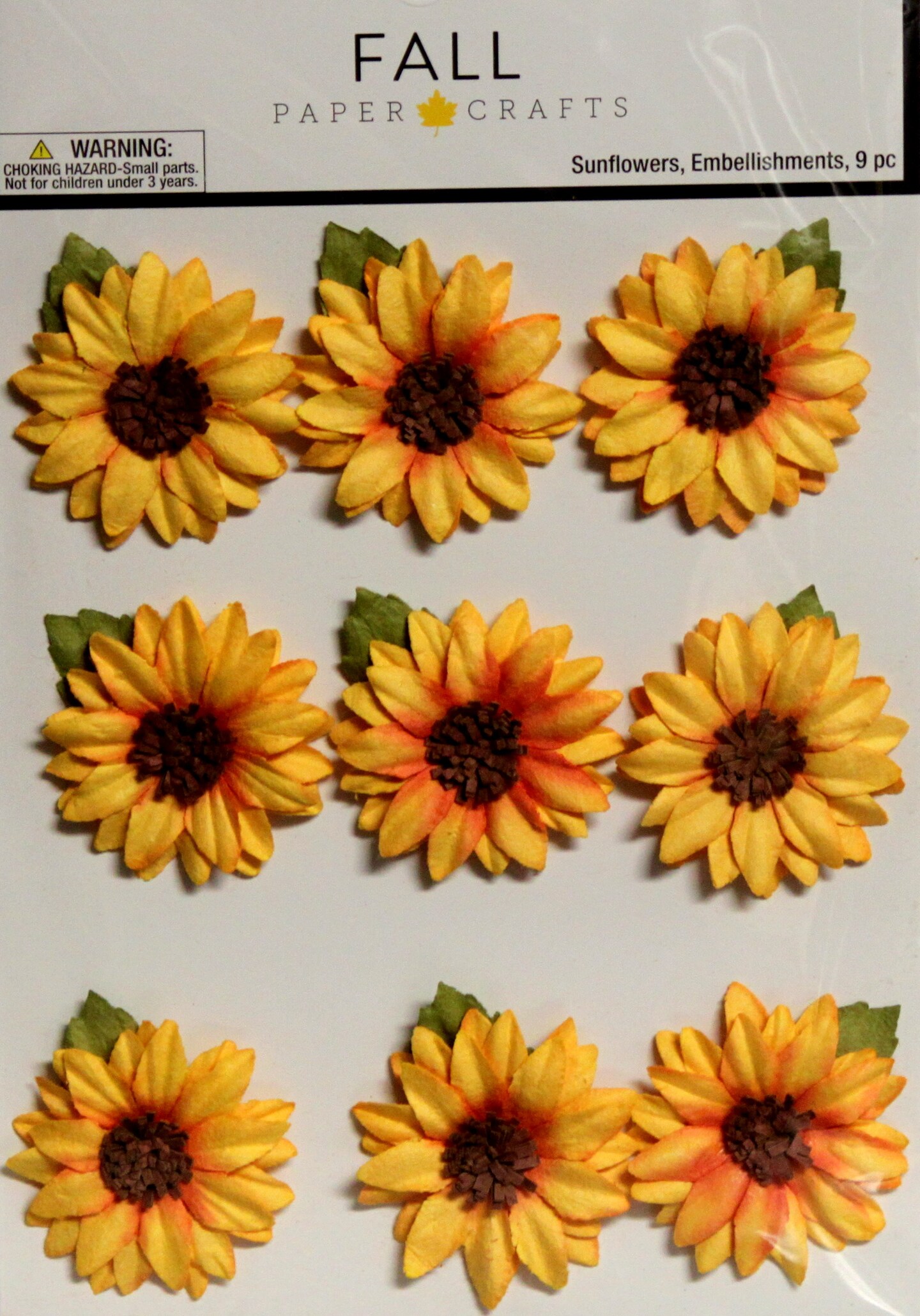 Fall Paper Crafts Sunflowers Embellishments | Michaels