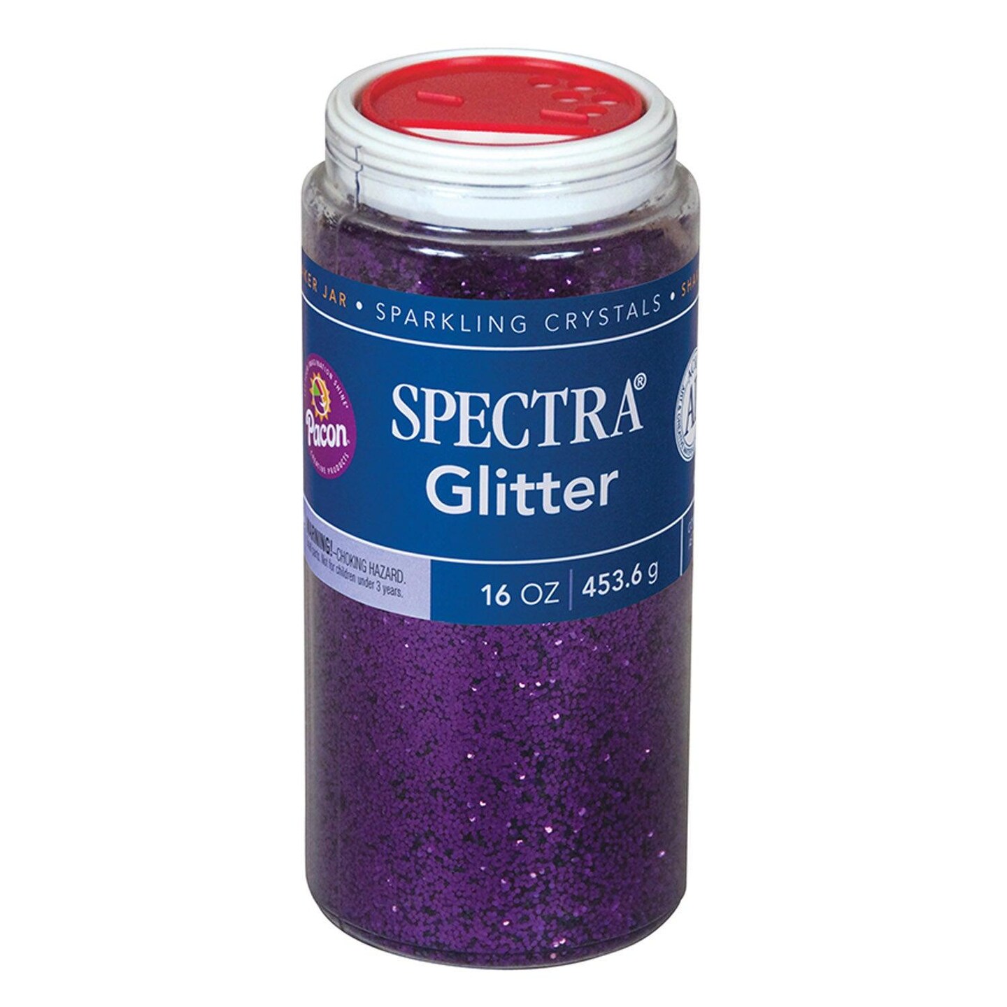 Glitter, Purple, 1 lb. Per Jar, 2 Jars