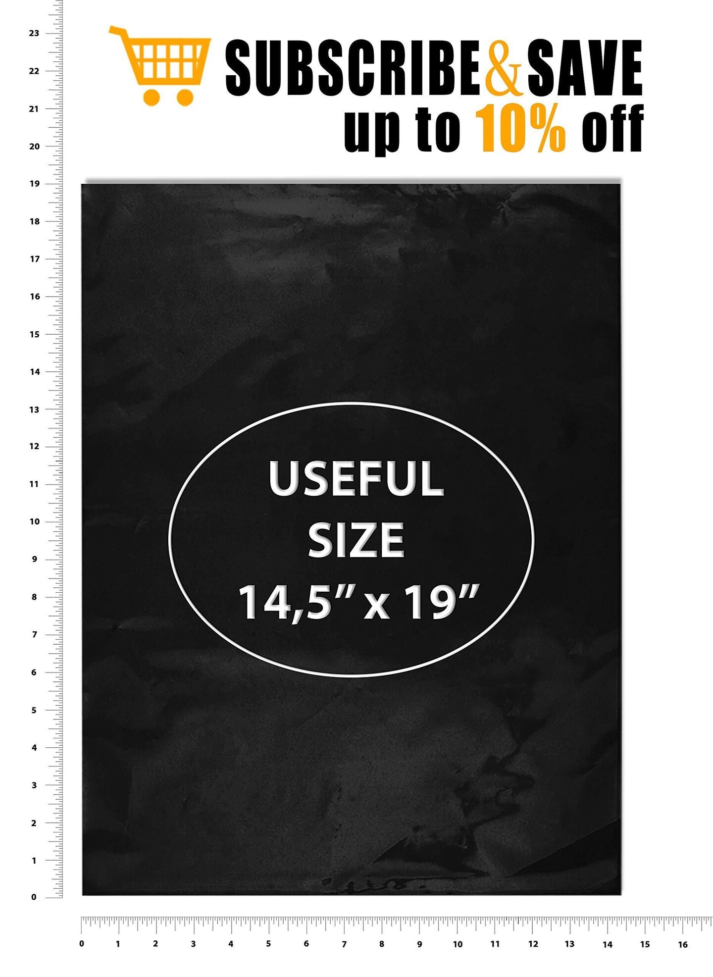 Black Poly Mailers 14.5 x 19 Pack of 50 Black Shipping Bags 3.2 mil Black Mailing Envelopes Tear Proof Black Packaging Bags Black Mailing for Clothes Stylish Poly Mailers Black Poly Bags