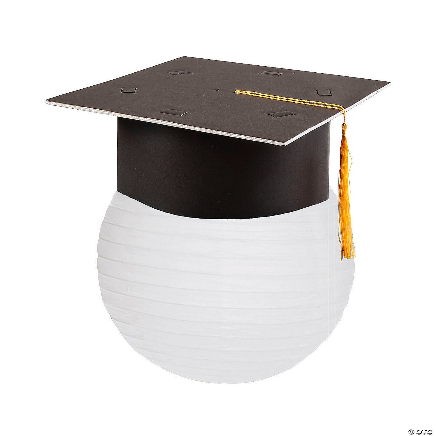 Hanging Paper Lantern with Graduation Cap Decorating Kit 12 Pc