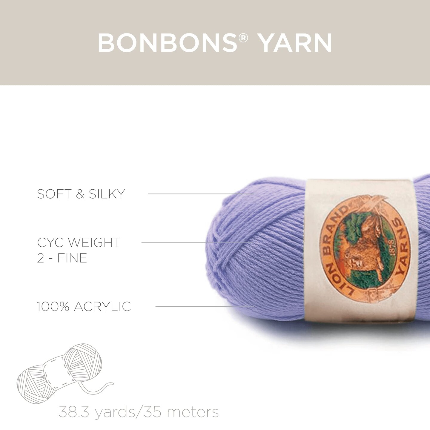 8 Pieces  BonBons Yarn Pack Brights
