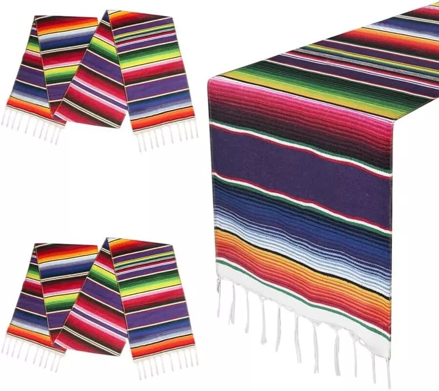 Kitcheniva Mexican Table Runner For Decorations