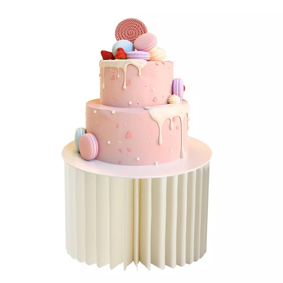 10-Piece Tall Flower Vase Tabletop Decoration Cake Stand