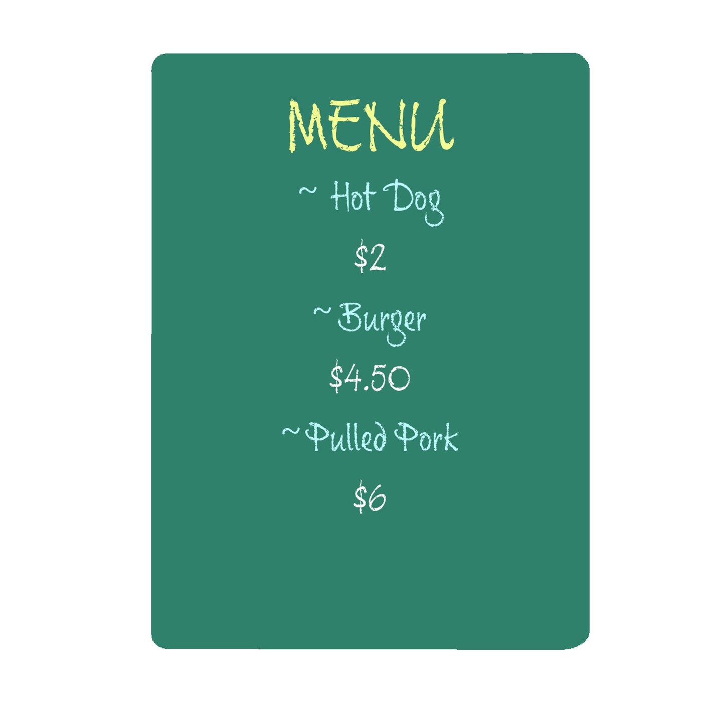 Green Chalk Board, 9.5&#x22; x 12&#x22;, Pack of 6