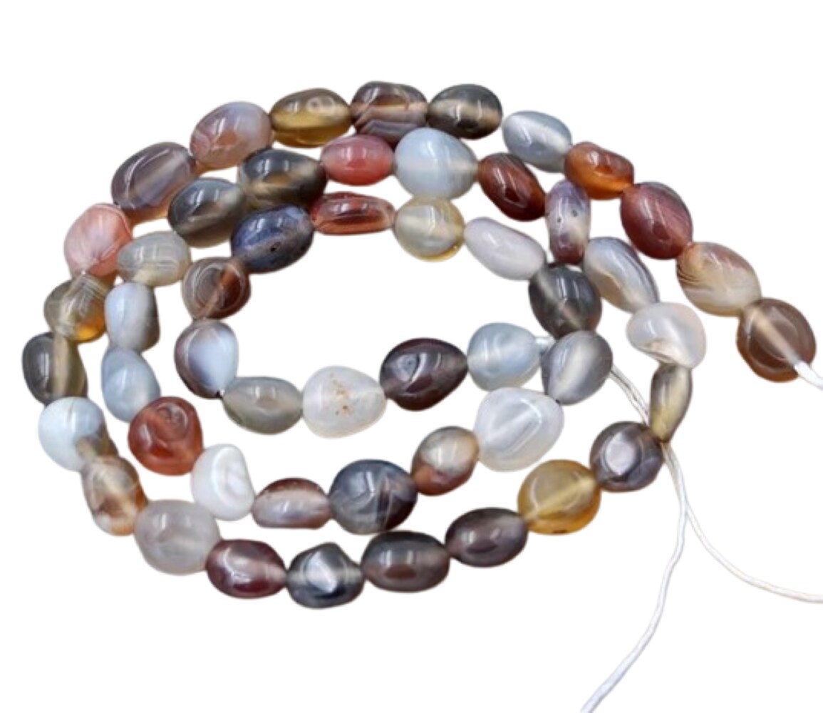 Kitcheniva Natural Gemstone Freeform Potato Loose Beads 16&#x22;