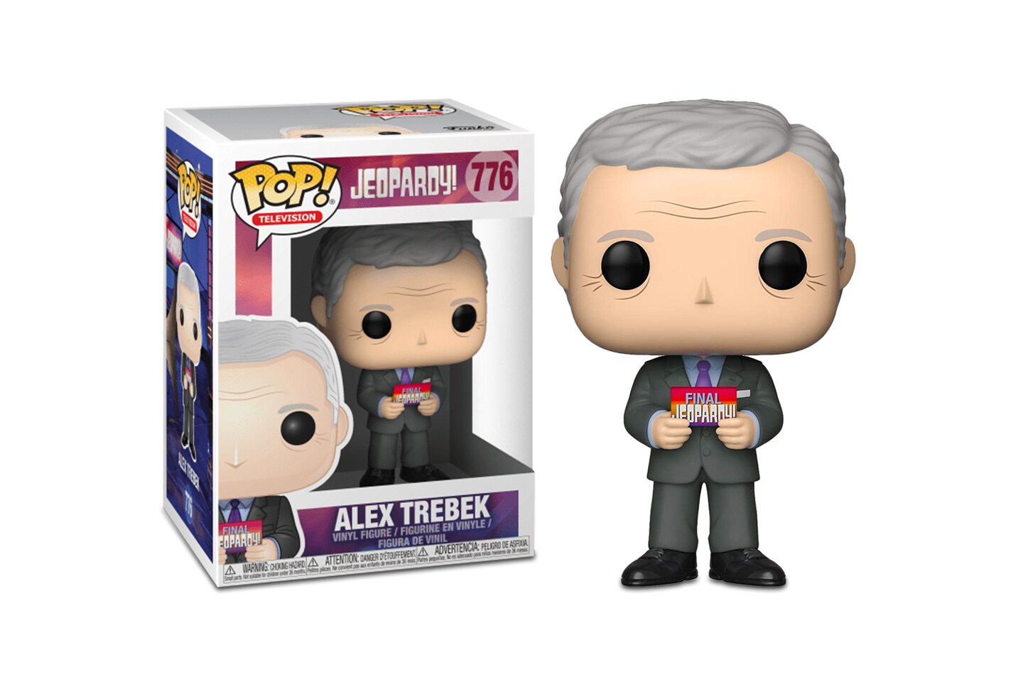 Jeopardy Funko POP TV Vinyl Figure | Alex Trebek