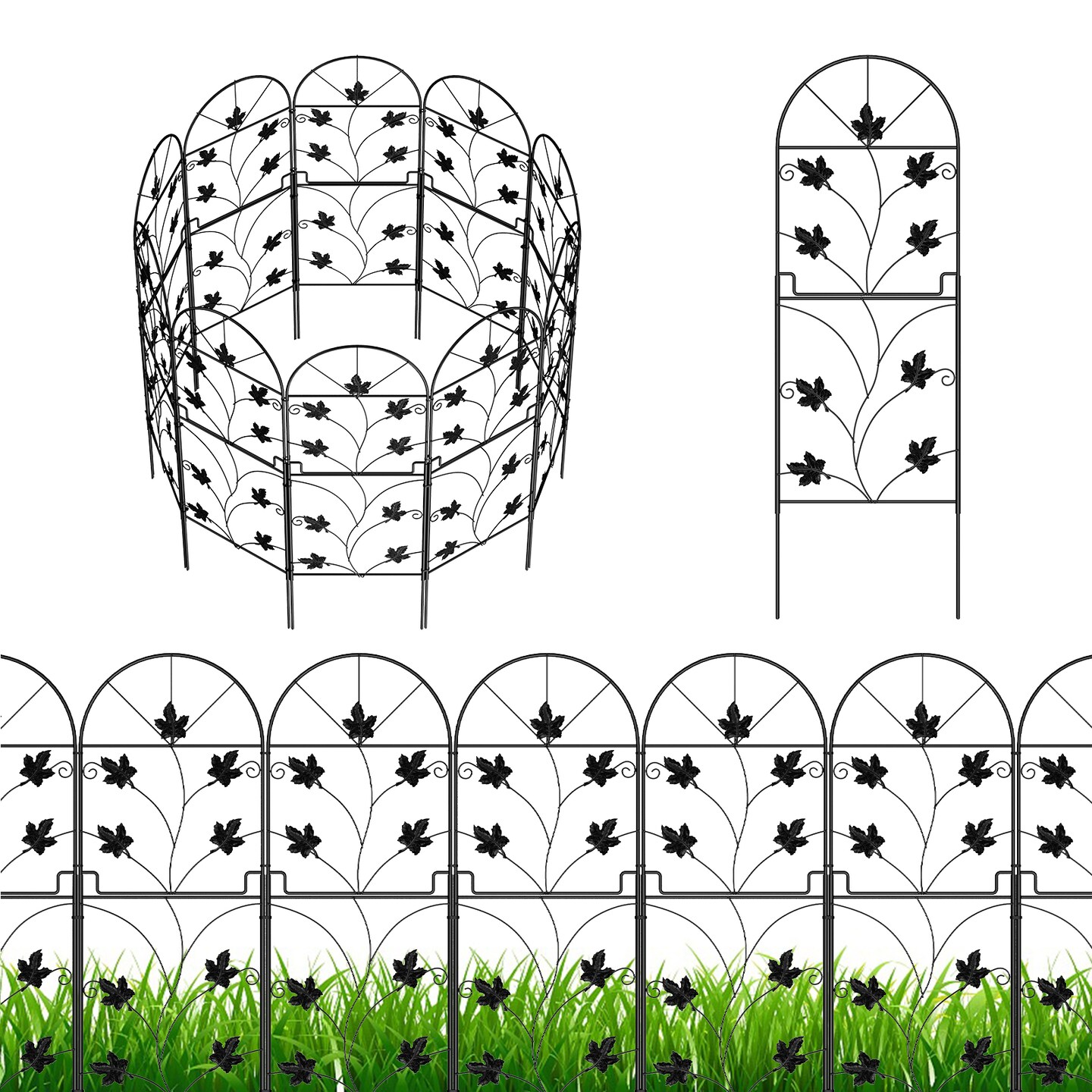 10pcs High Garden Decorative Fence