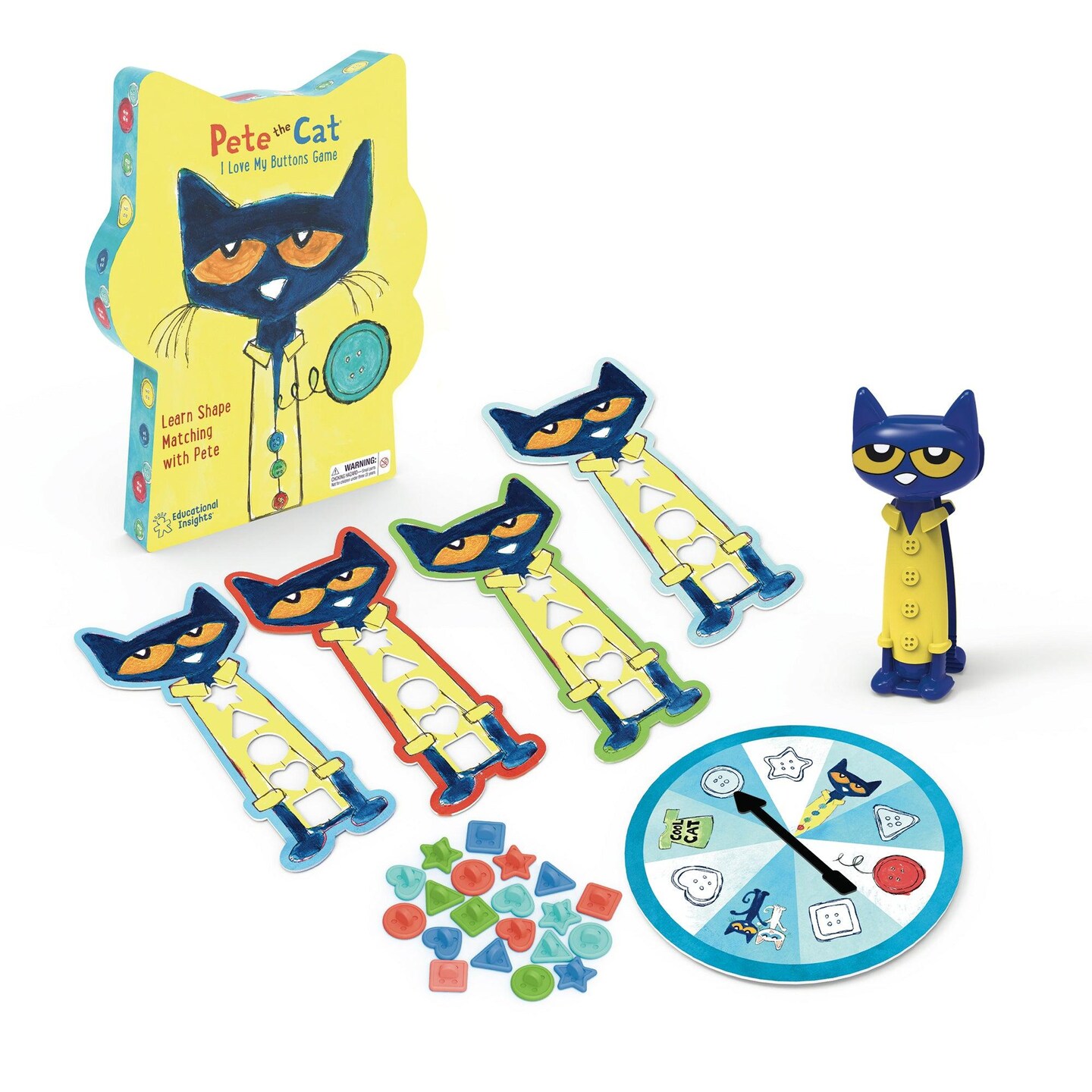 Pete the Cat&#xAE; I Love My Buttons Game