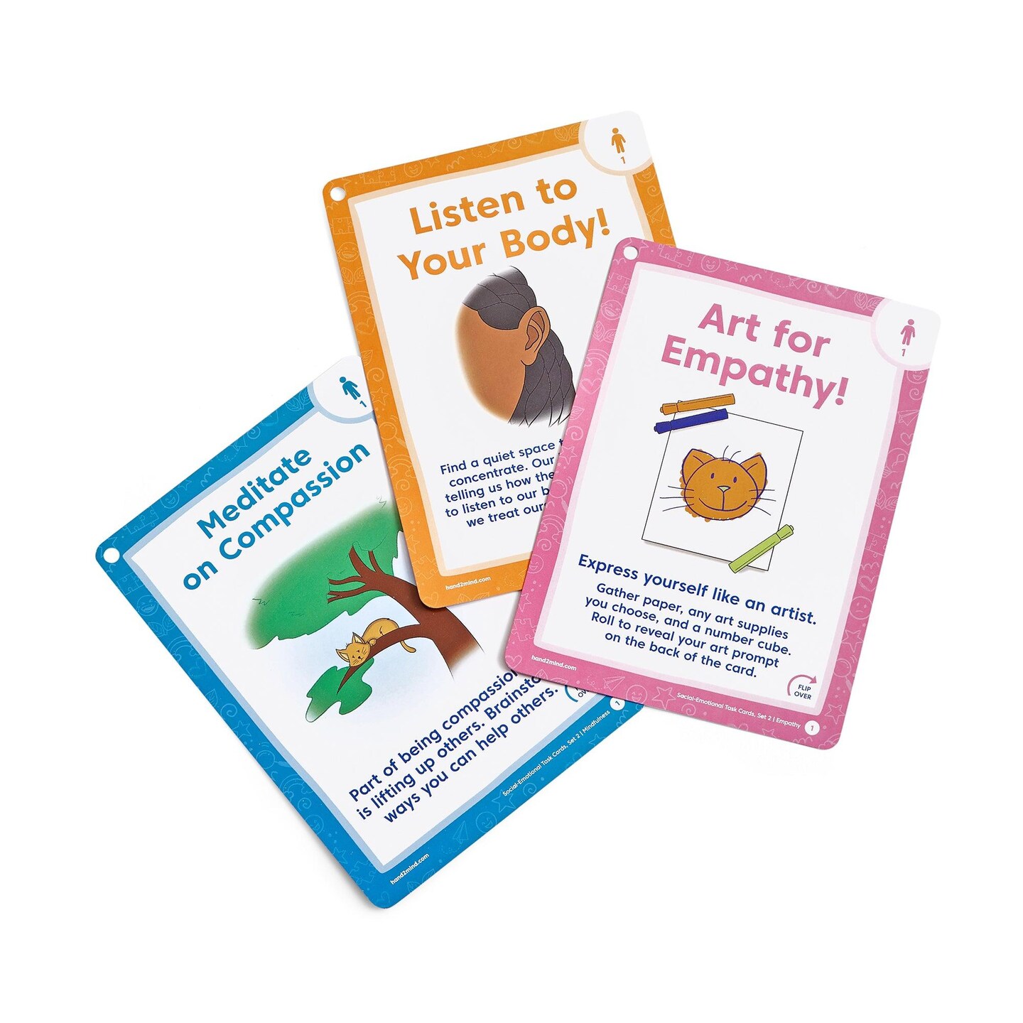 Social-Emotional Task Cards, Ages 8+