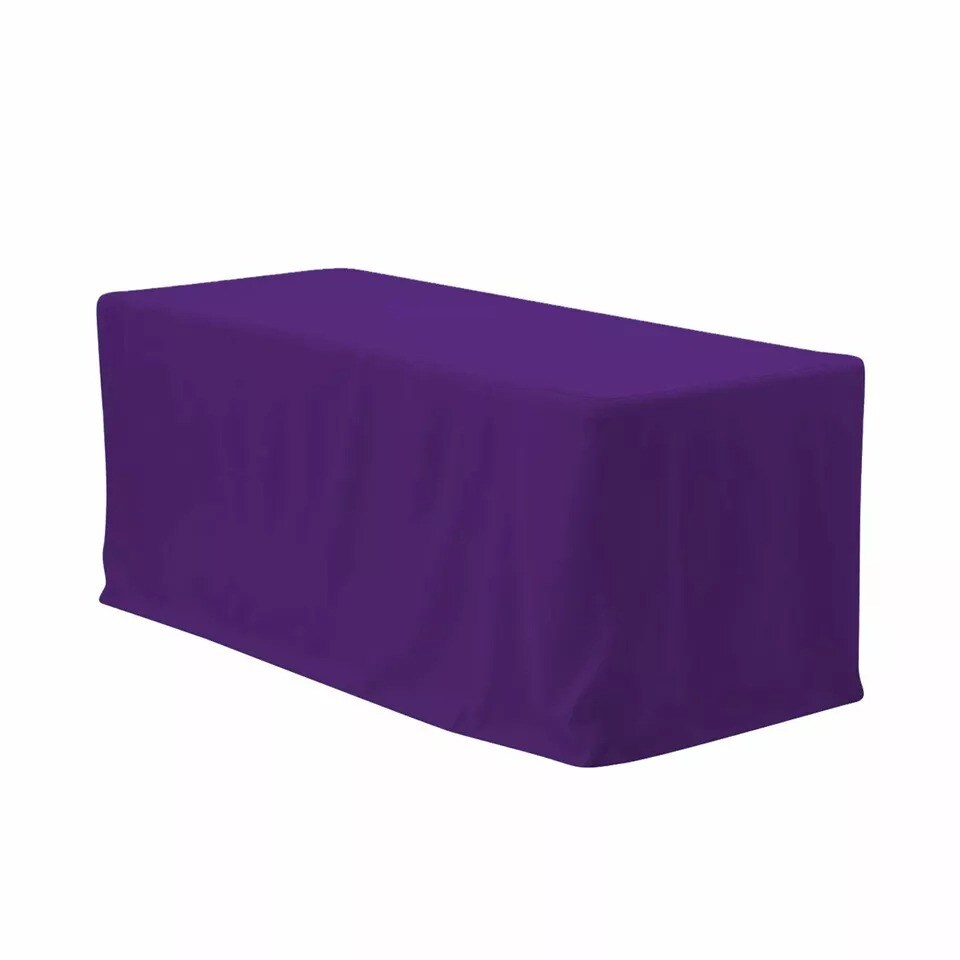 Fitted Rectangular Polyester Tablecloths