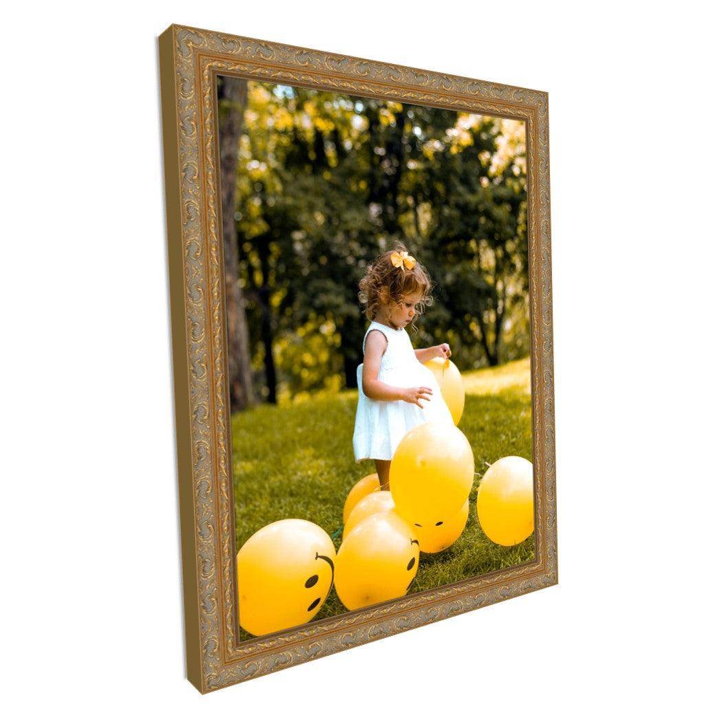 Ornate Antique Gold Picture Frame