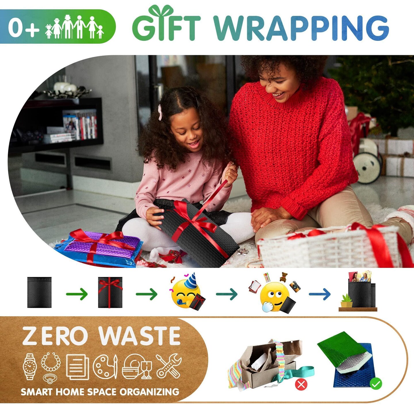 Pack of 10 Poly Bubble Mailers 5 x 9 Matte Black Padded Envelopes 5 x 9 Waterproof Cushion Bags with Peel and Seal Closure for Mailing Shipping Packing