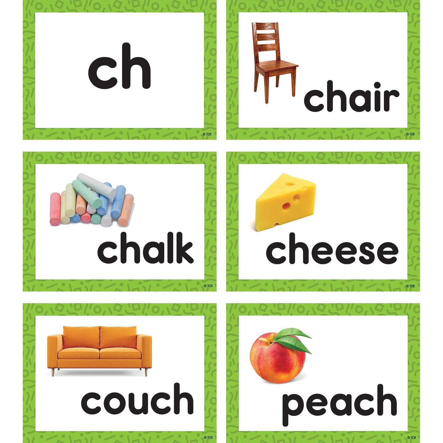 Consonant Blends &#x26; Digraphs Pocket Chart Cards, 2 Sets