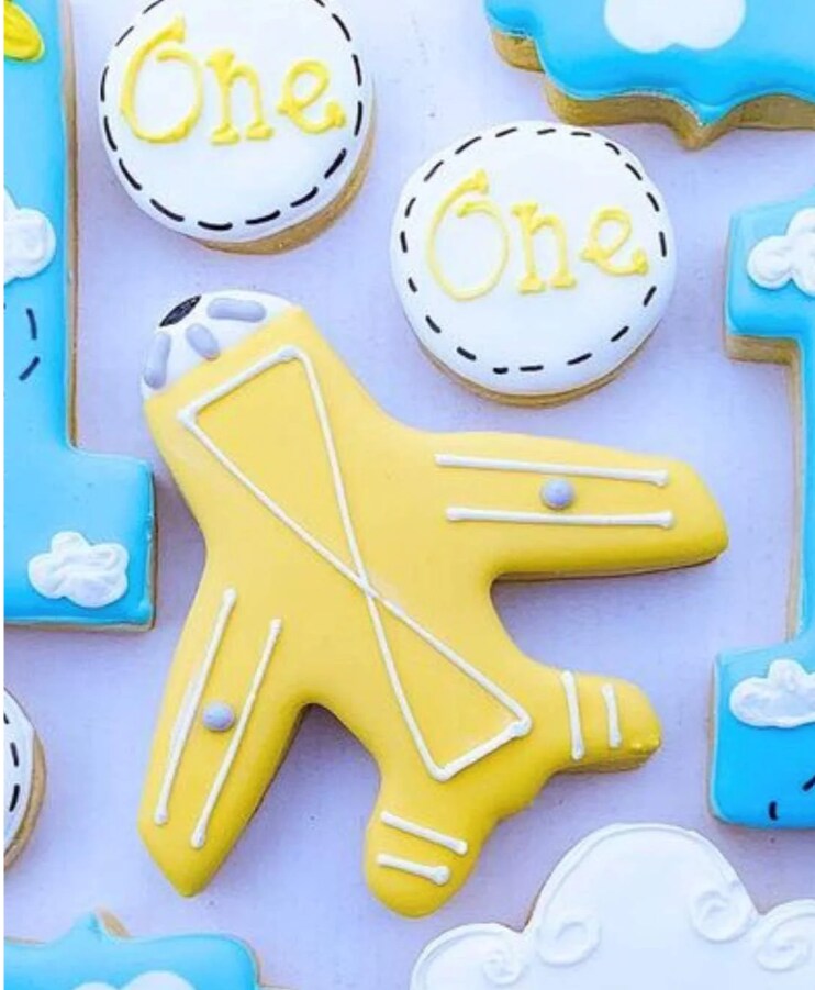 Ann Clark Airplane Cookie Cutter, 4&#x22;
