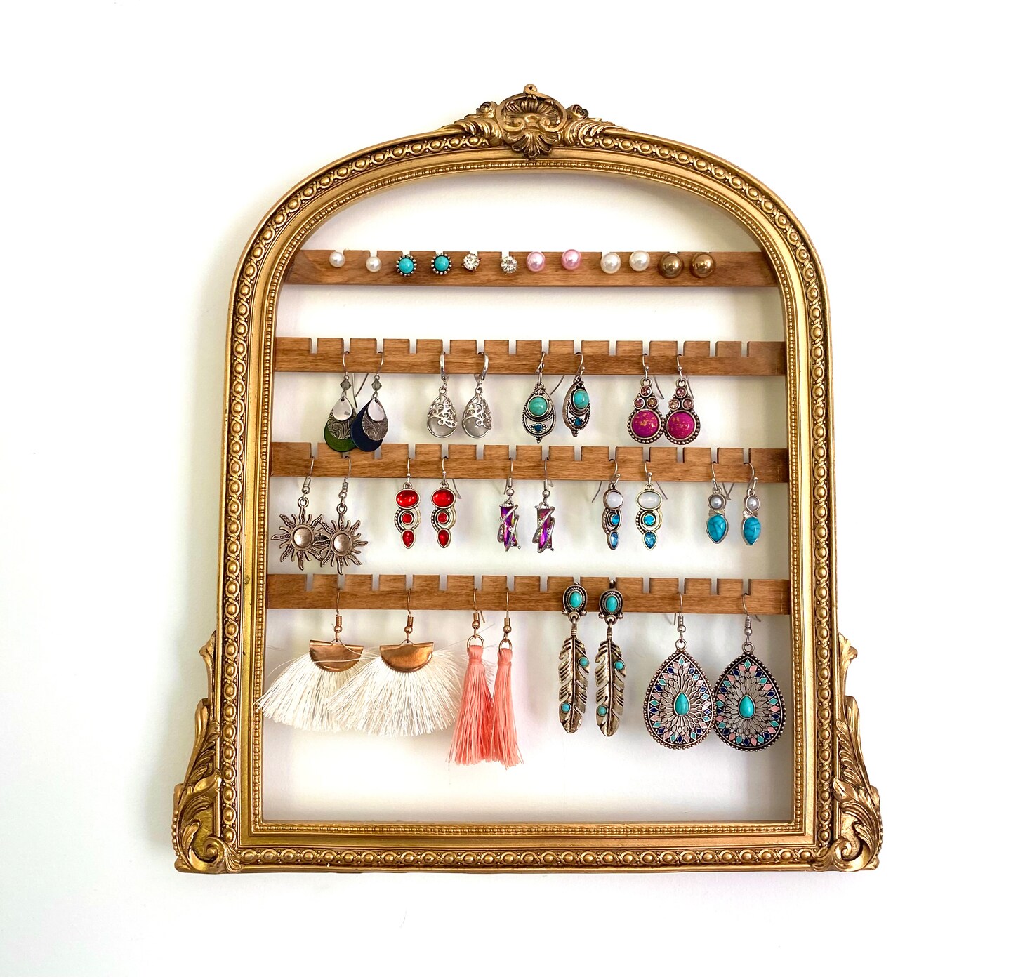 Ornate Vintage deals wall jewelry cabinet