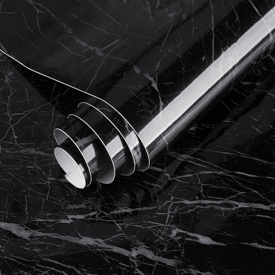 24"x3.28ft Marble Contact Paper Self Adhesive Peel & Stick Wallpaper