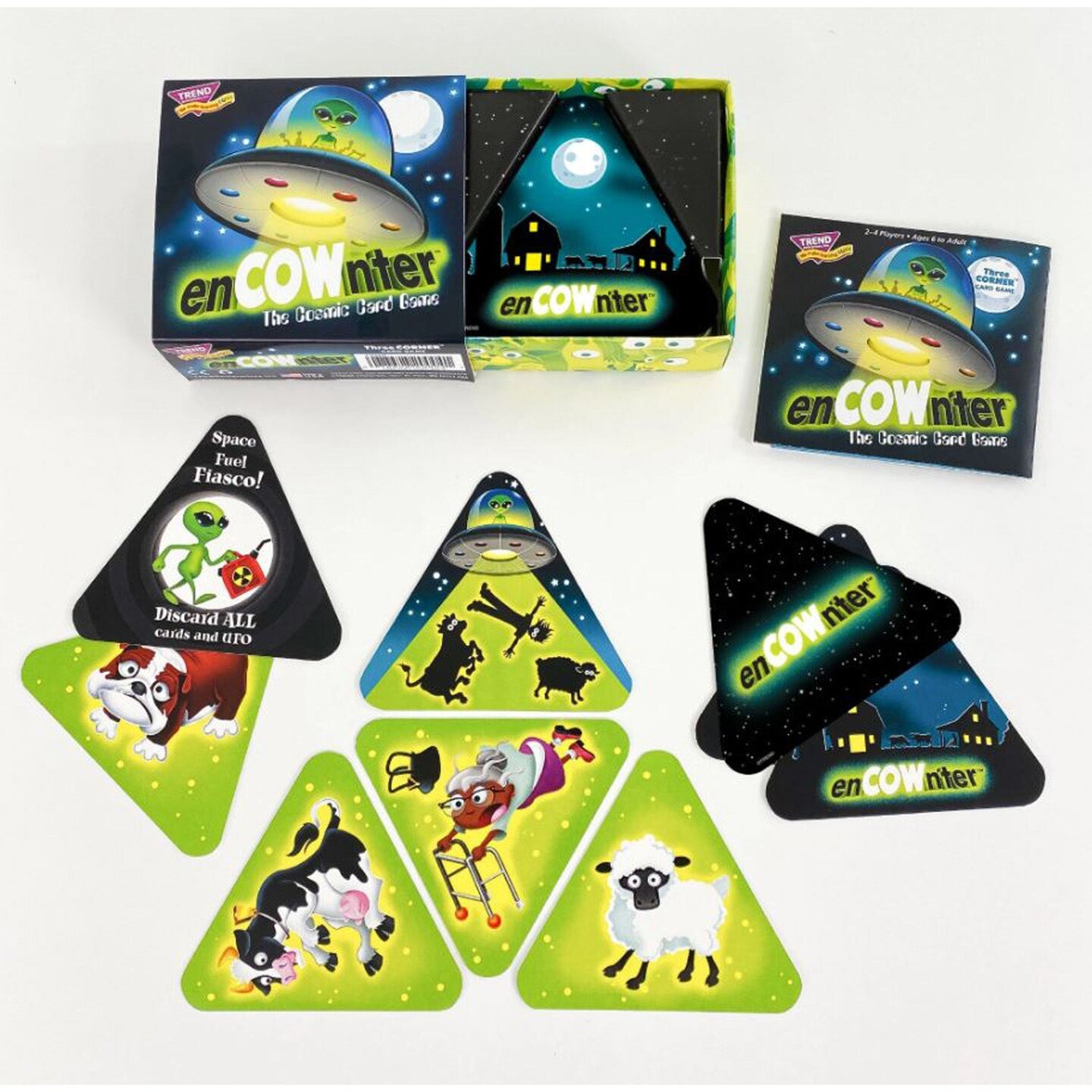 enCOWnter&#x2122; Three Corner&#x2122; Card Game, Pack of 3