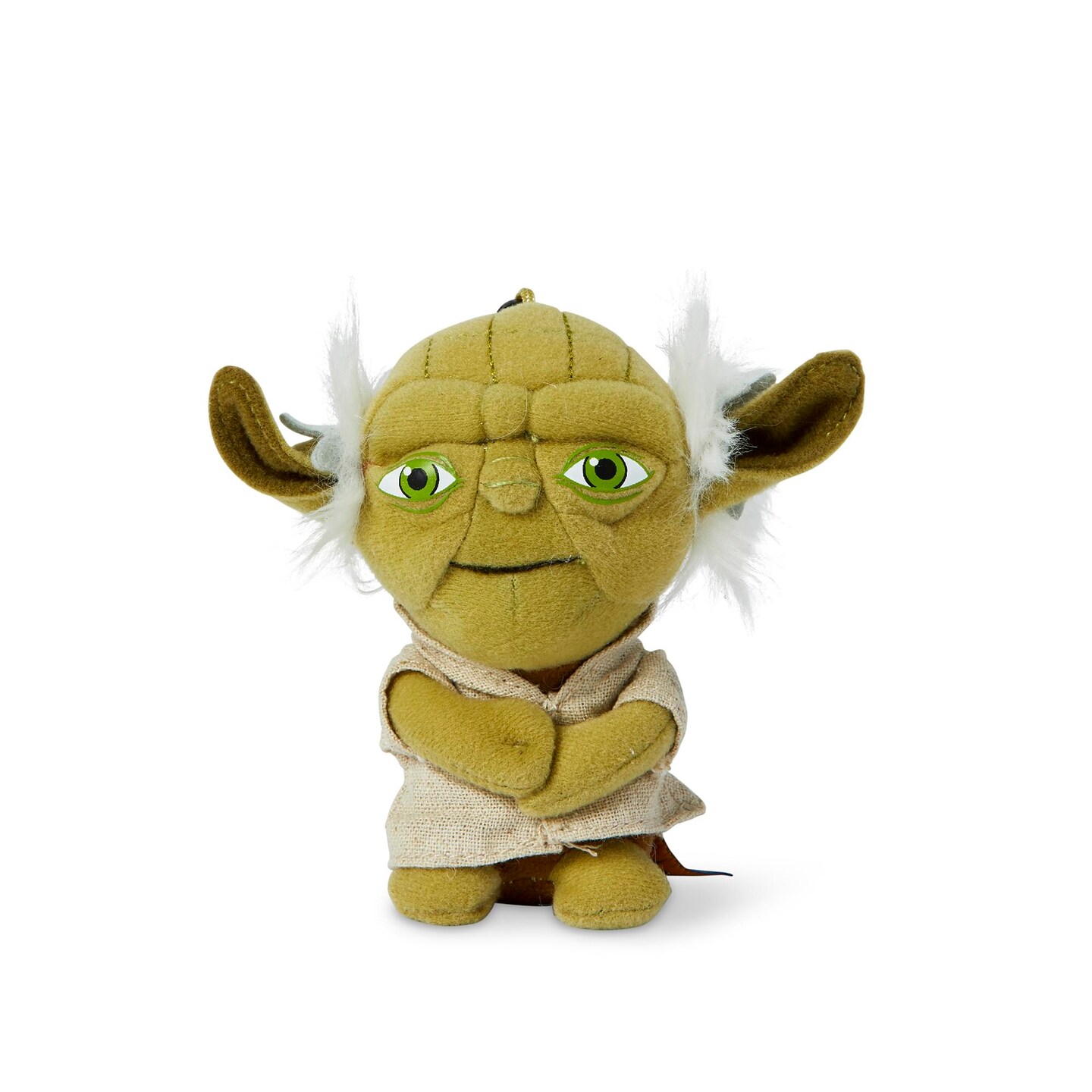 Star Wars Mini 4&#x22; Talking Plush Toy Clip On - Yoda