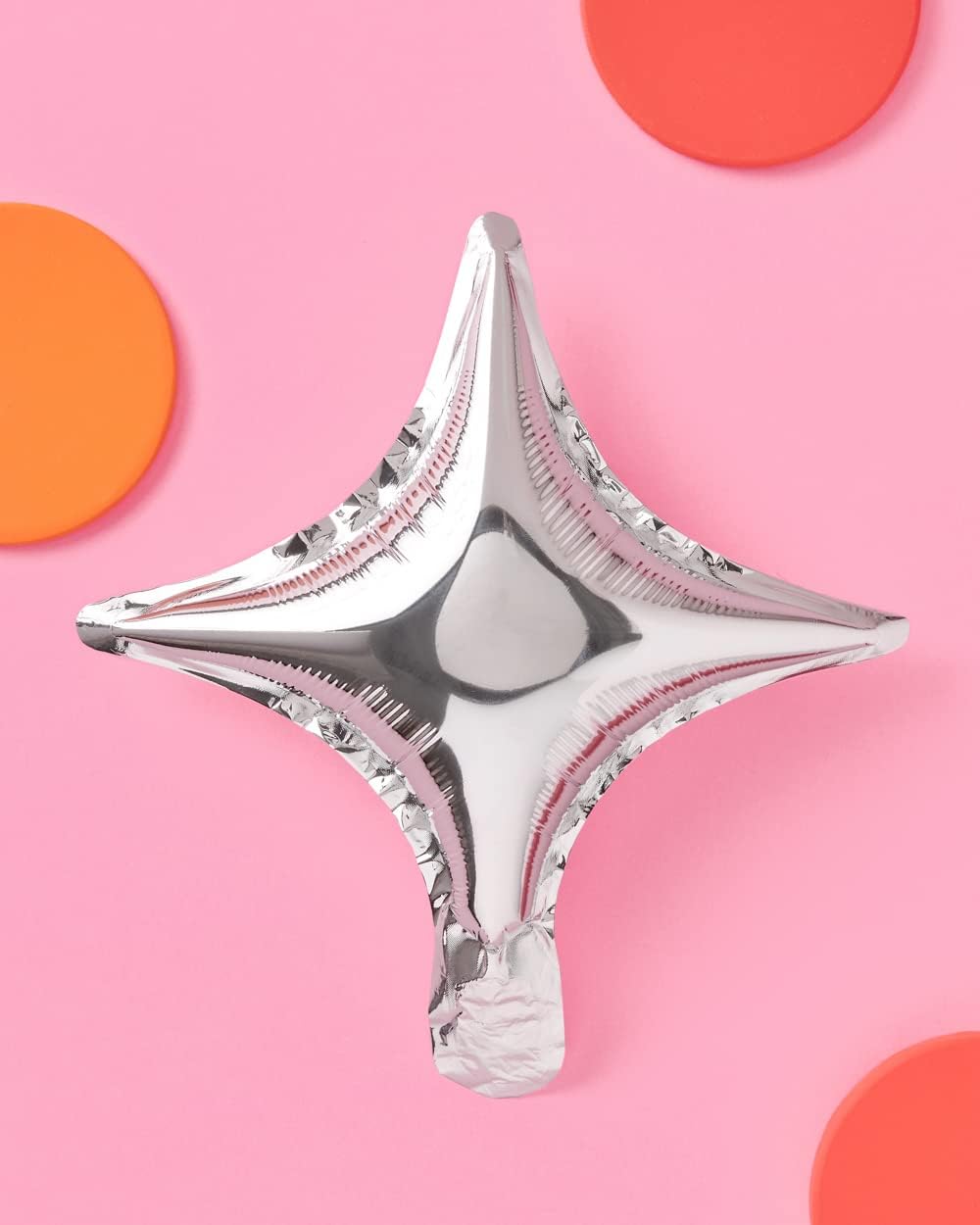 Silver Sparkle Foil Birthday Balloon - 6 pc | Bday Party Decorations, Bachelorette, Anniversary, Graduation