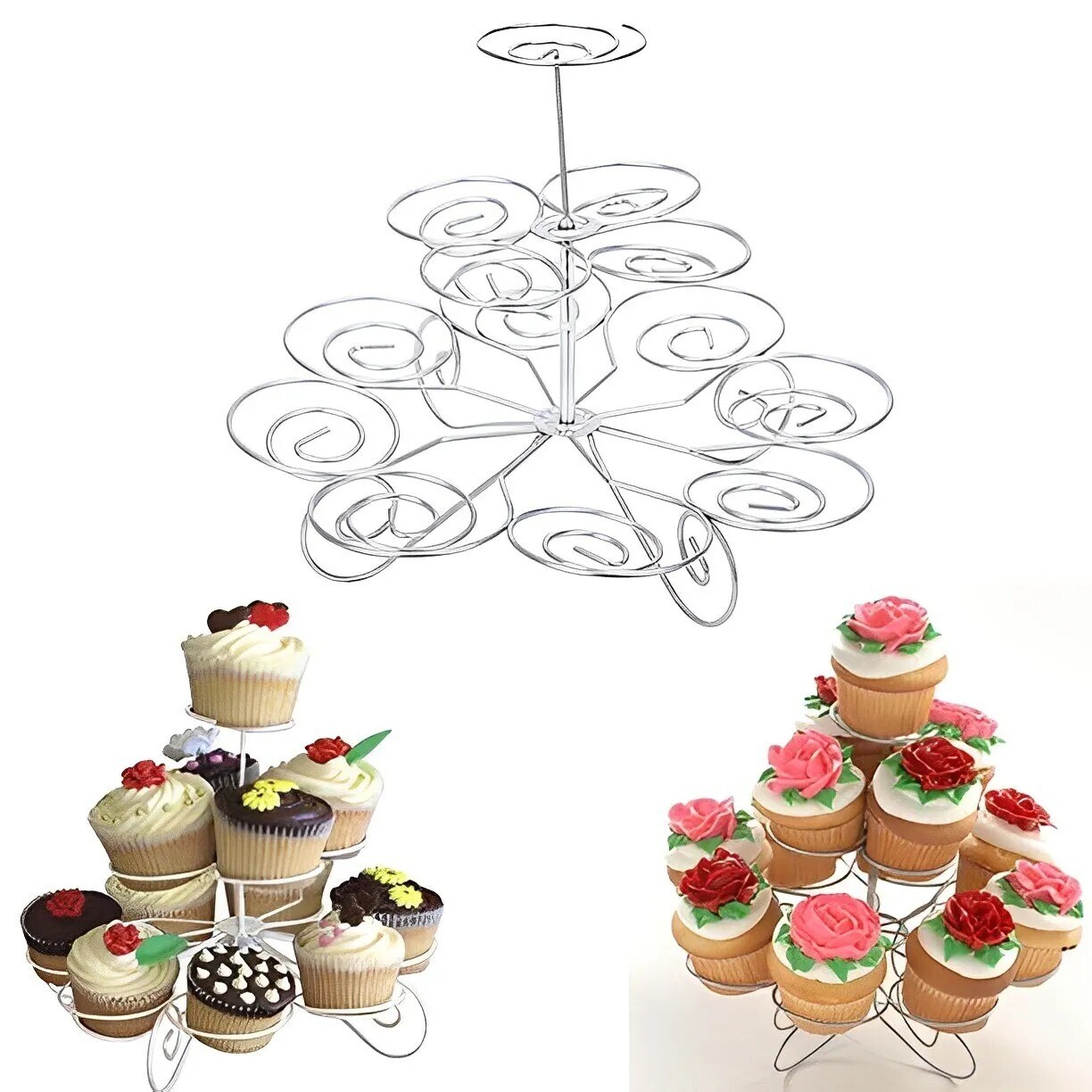 3 Tier Metal Cupcake Stand Michaels