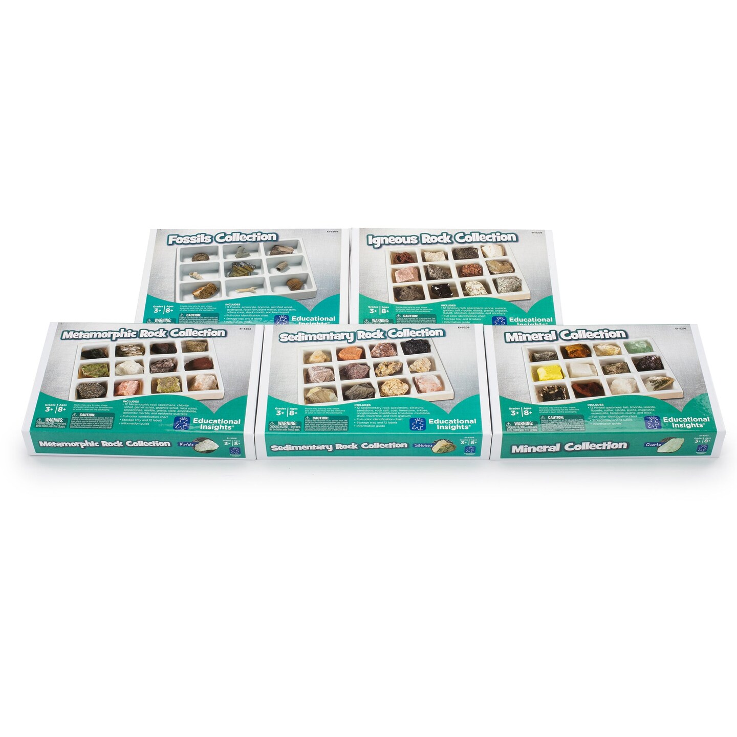 GeoSafari&#xAE; Complete Rock, Mineral, &#x26; Fossil Collections, Set of 57