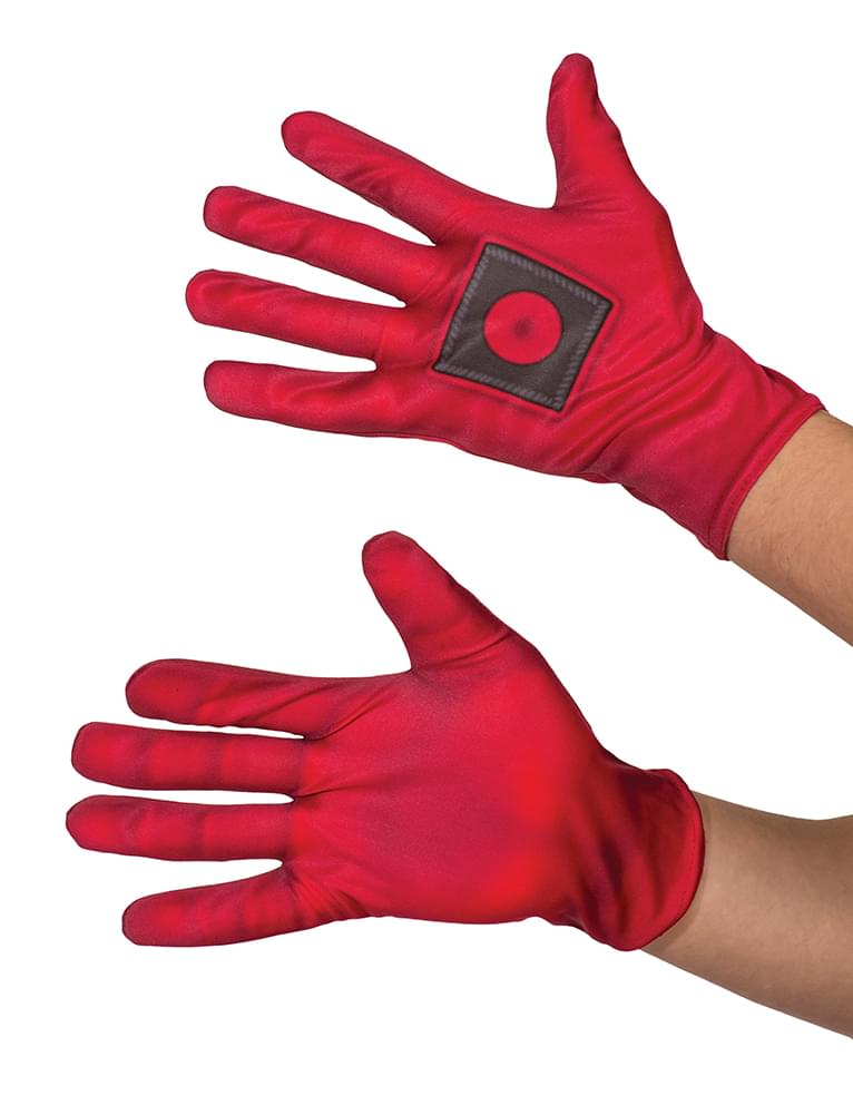 Deadpool Costume Gloves Adult One Size