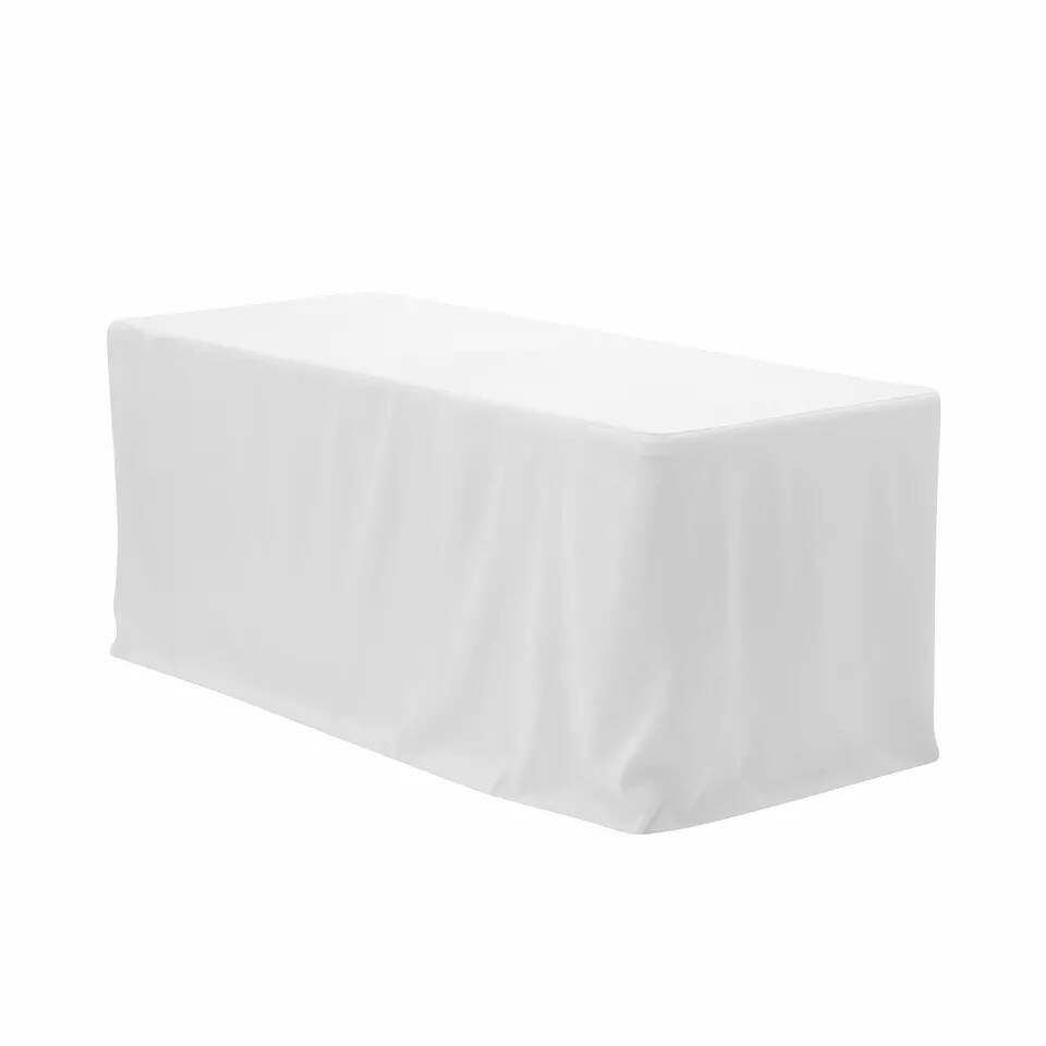 Fitted Rectangular Polyester Tablecloths