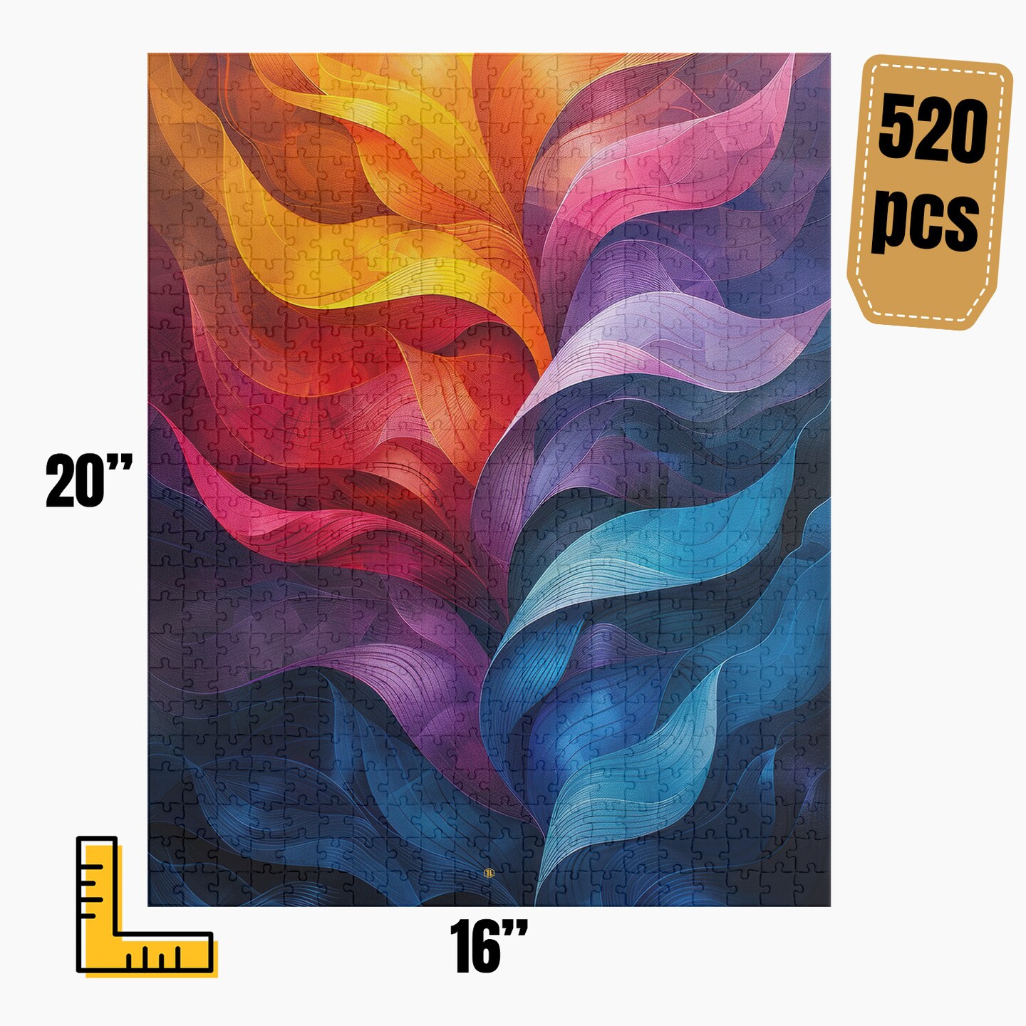 Art Puzzle 1500 Teile – 5393 Puzzle, Mit Monoblock-Messer Geschnitten, Jedes Teil Einzigartig