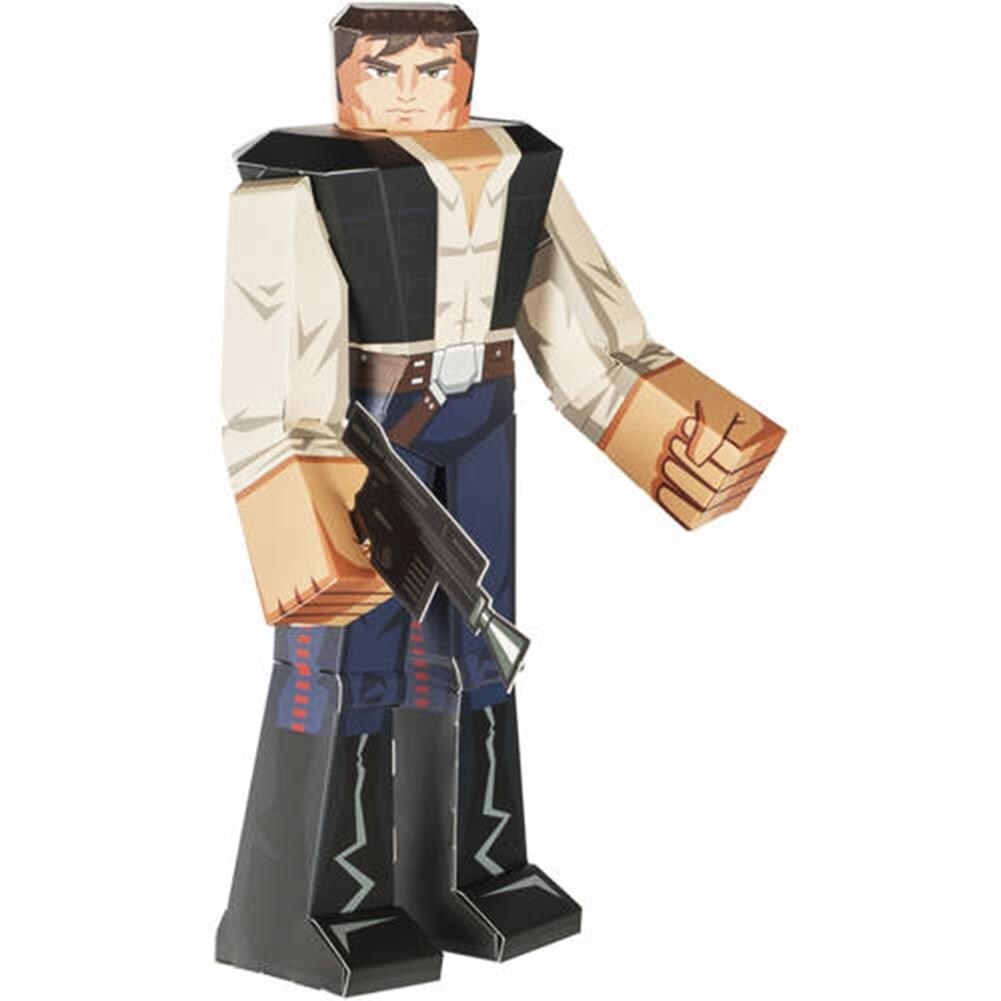 Star Wars Blueprint Paper Craft 12&#x22; Figure: Han Solo