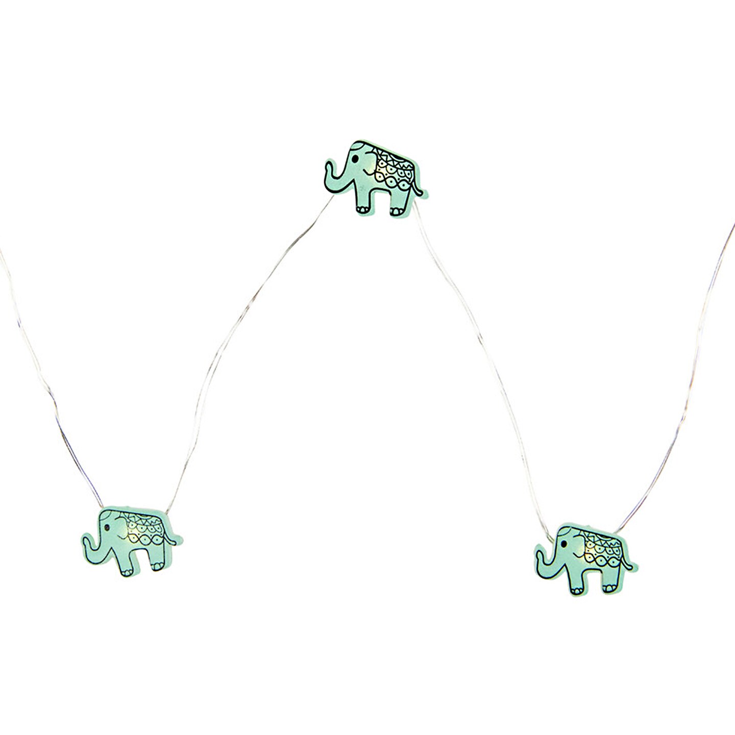 Northlight 10-Count LED Elephant Fairy Lights - Warm White