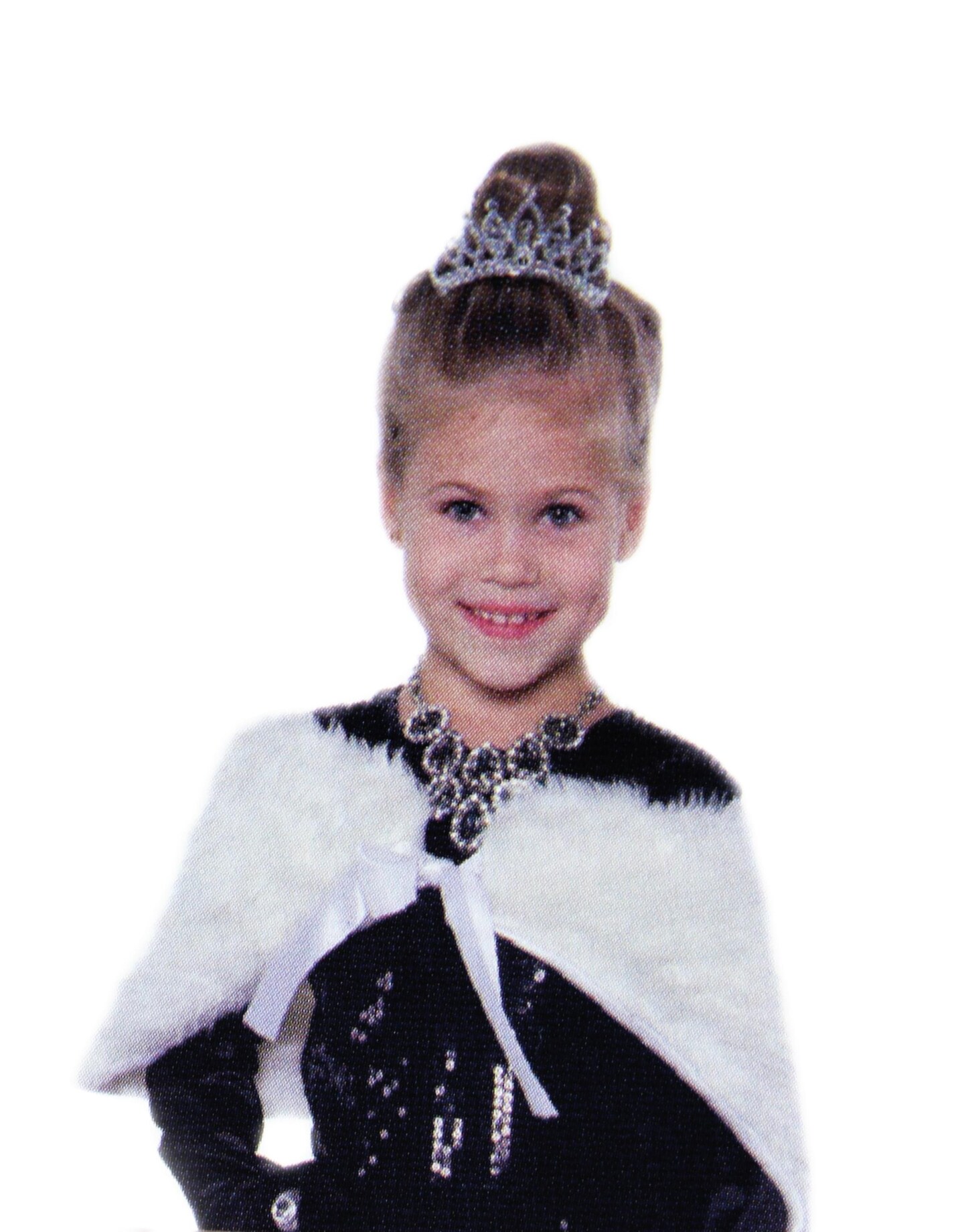 White Faux Fur Wrap Child Costume Accessory | One Size