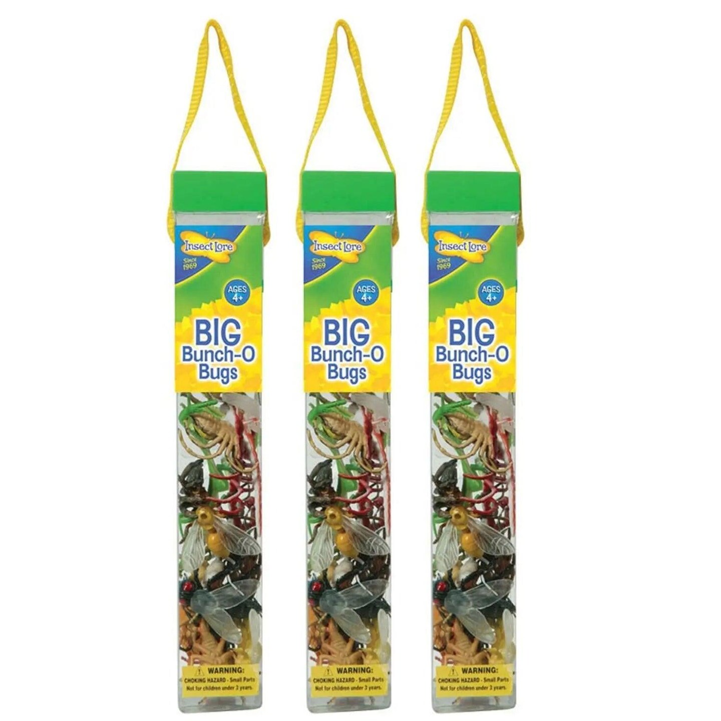 Big Bunch O&#x27; Bugs, 18 Per Set, 3 Sets