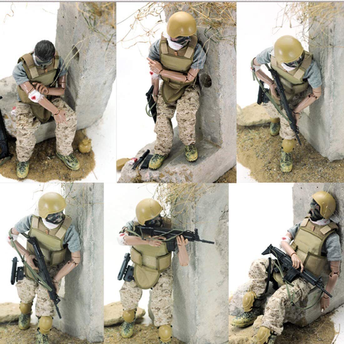 Kitcheniva Special Force Wounded Soldier Action Figure
