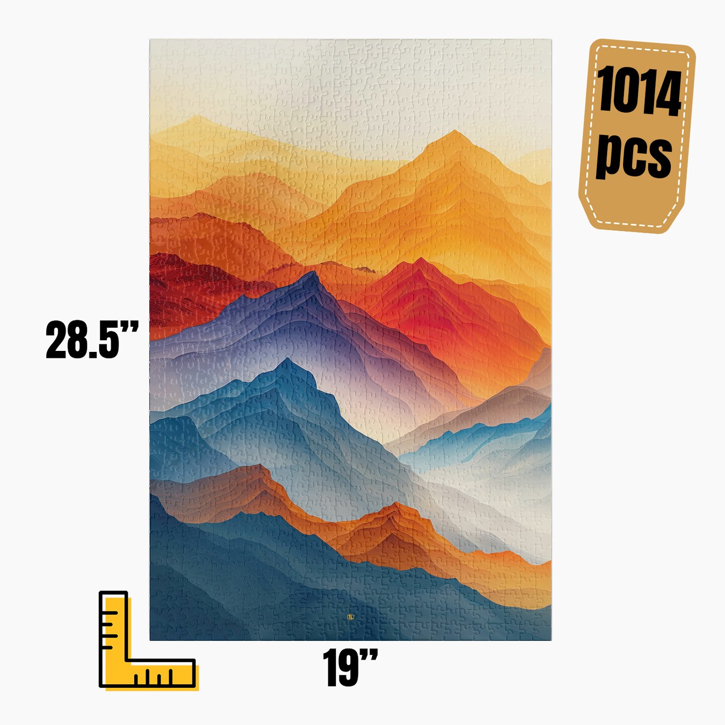 Modern Abstract Art Jigsaw Puzzle | S32A6 | MakerPlace by