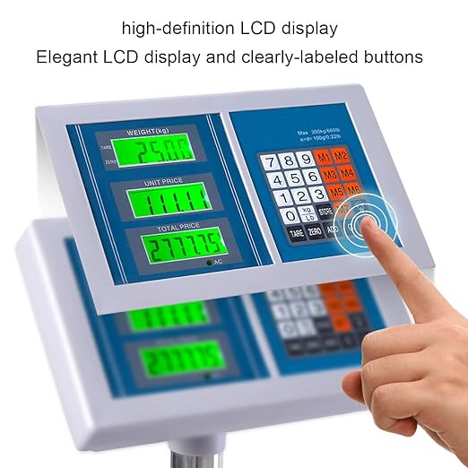 HAPPYGRILL&#xAE; Weight Computing Scale Digital Scale