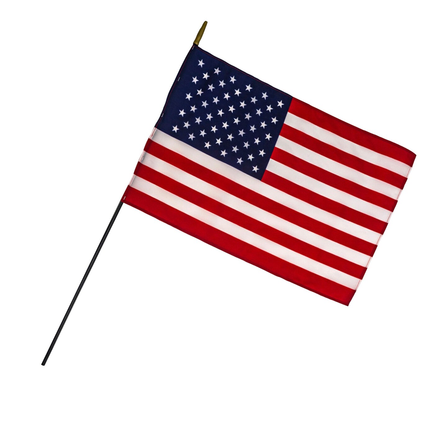 Nylon U.S. Classroom Flag, 16&#x22; x 24&#x22;, Pack of 3