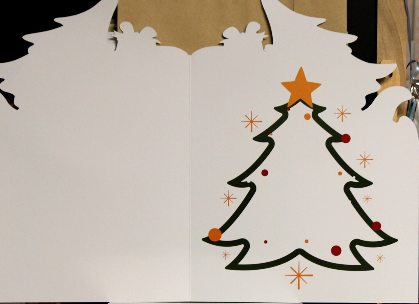XXL Giant Merry Christmas Sleigh Card And Envelope
