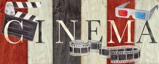 Movie Cinema Signs II Poster Print by Cynthia Coulter - Item # VARPDXRB8392CC