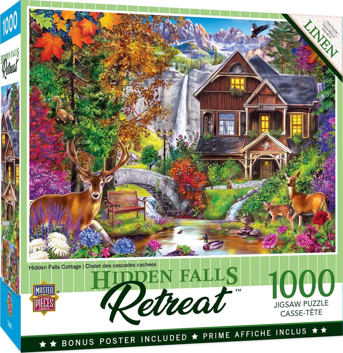 Masterpieces 1000 Piece Jigsaw Puzzle for Adults, Family, Or Kids