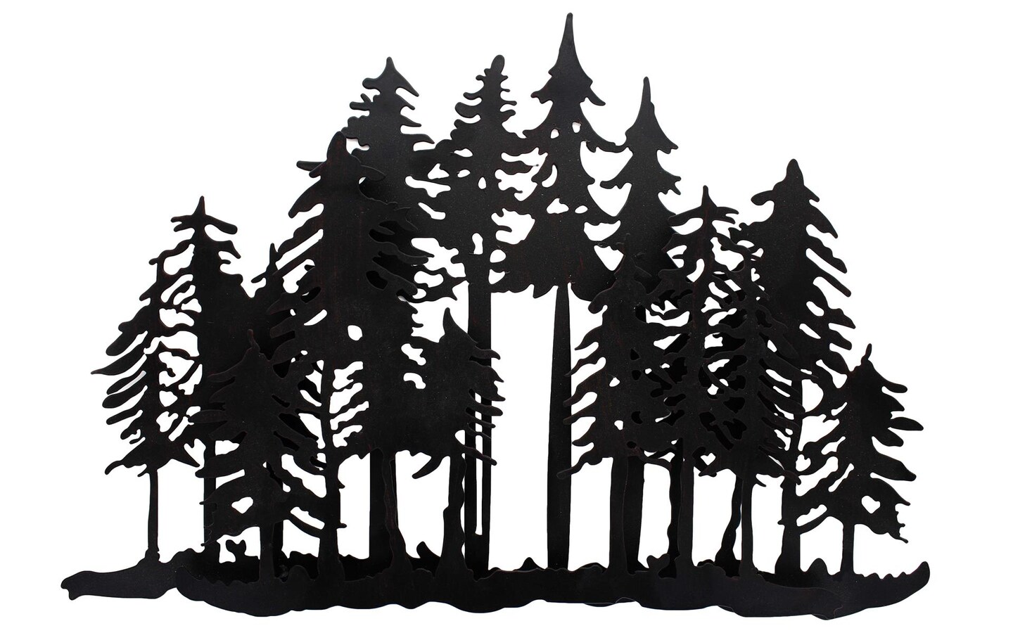 Wall Art Evergreens 17.25x11.5 Black | Michaels