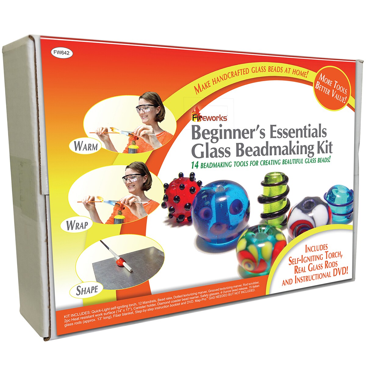 Diamond Tech Beginner's Essentials Glass Beadmaking Kit