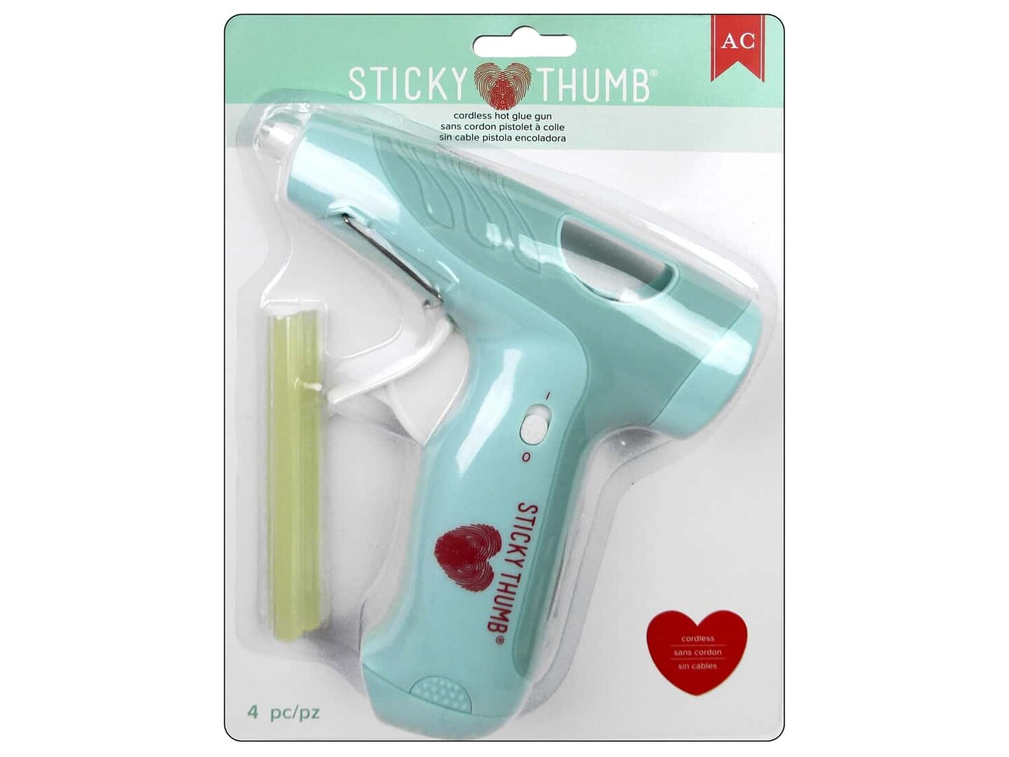 American Crafts - Adhesives - Glue Gun - Sticky Thumb - Cordless