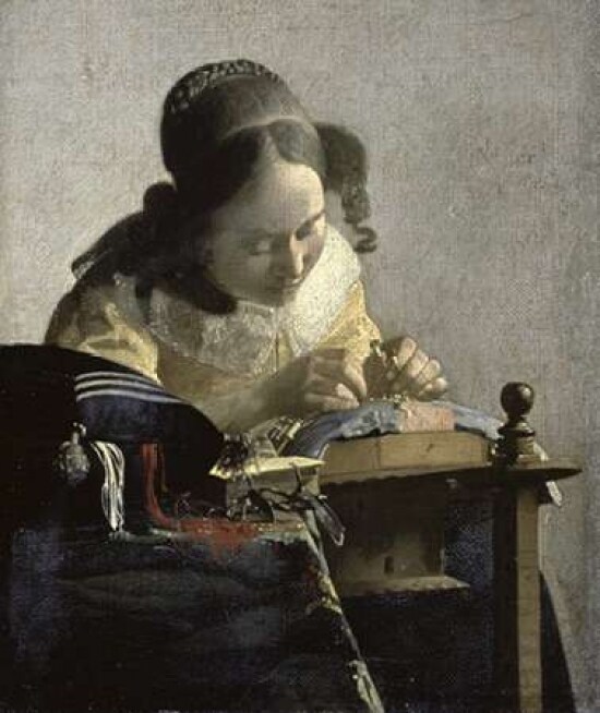 The Lacemaker Poster Print by Johannes Vermeer - Item # VARPDX281422