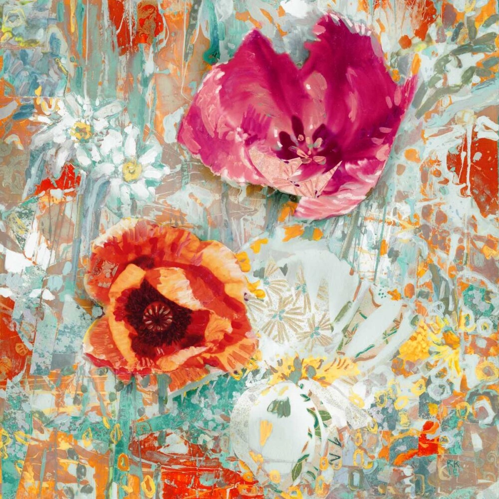 Flower Gathering I Poster Print by Rea Kelly - Item # VARPDXRC016A