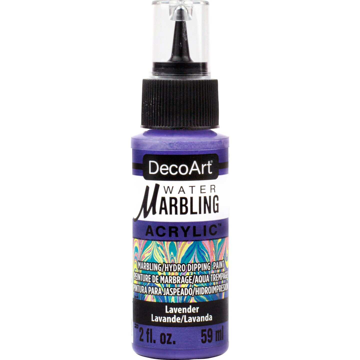 DecoArt Water Marbling Acrylic Paint, 2 oz., Lavender | Michaels