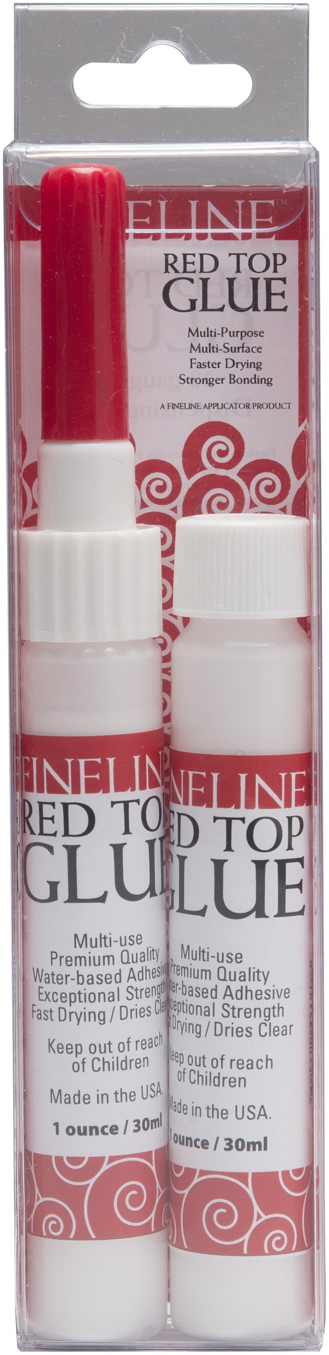 Fineline Multi-Purpose Glue W/Precision Applicator 2/Pkg-1oz Each
