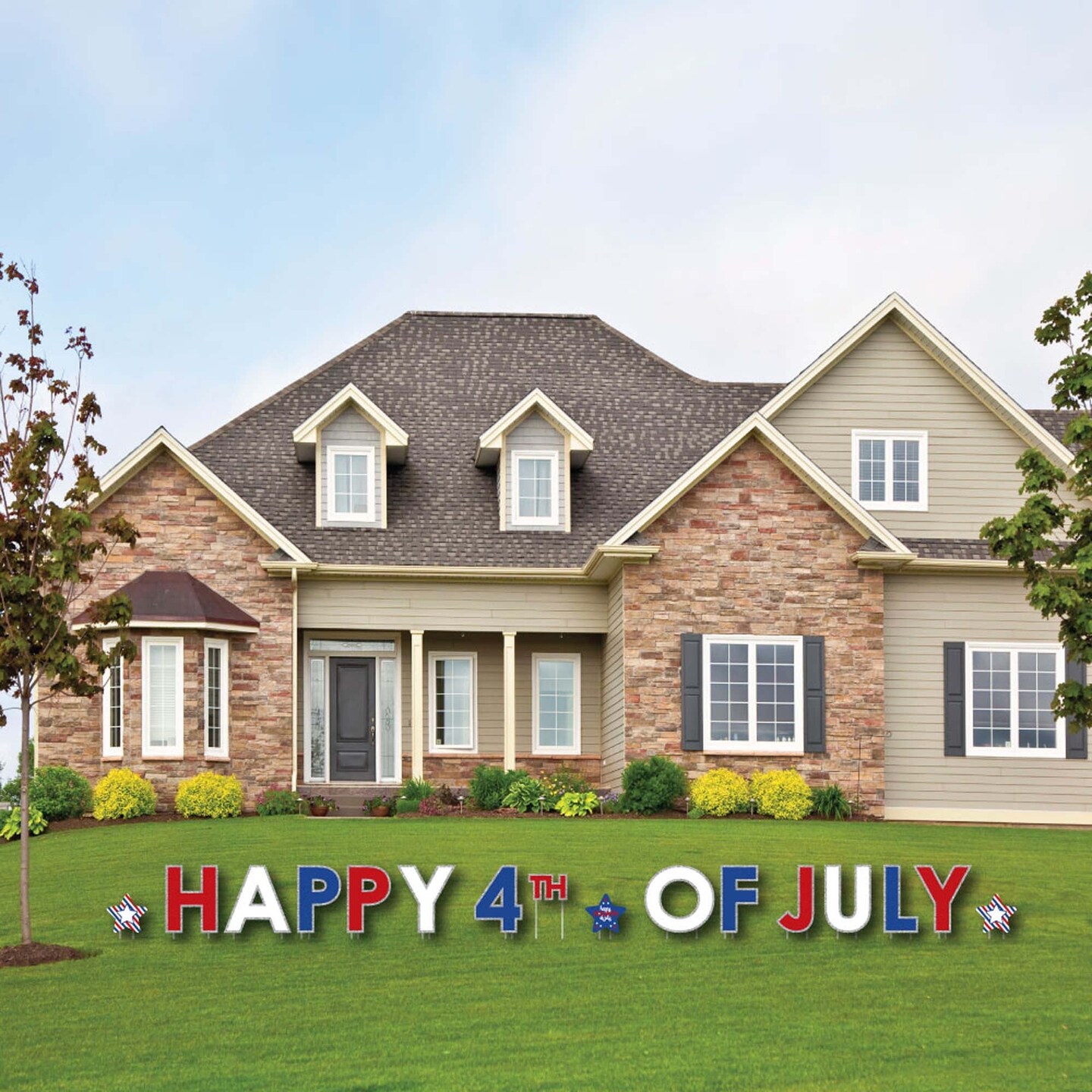 Big Dot of Happiness 4th of July - Yard Sign Outdoor Lawn Decorations - Independence Day Party Yard Signs - Happy 4th of July